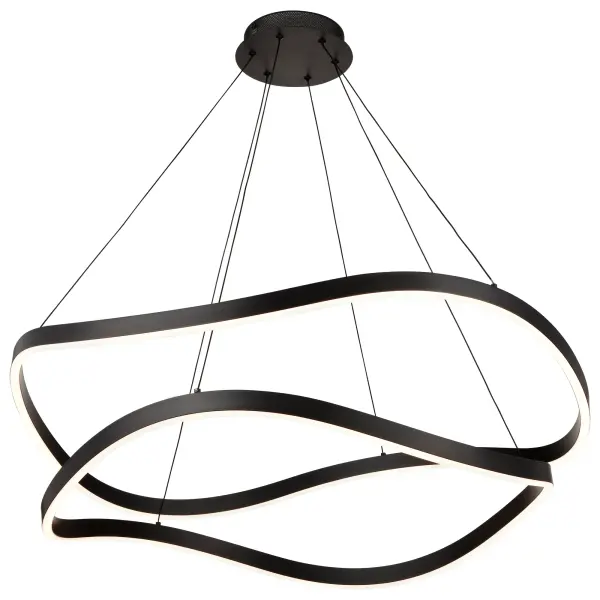 Sylas 36-Inch LED Pendant in Matte Black - Image 5