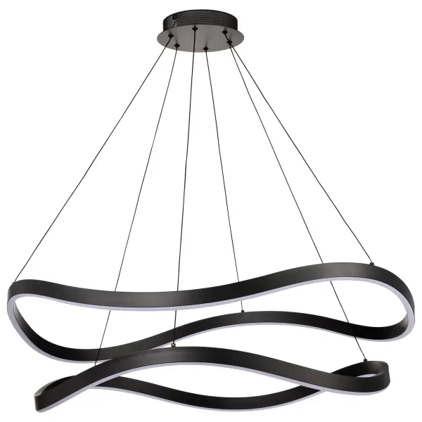 Sylas 36-Inch LED Pendant in Matte Black - Image 6