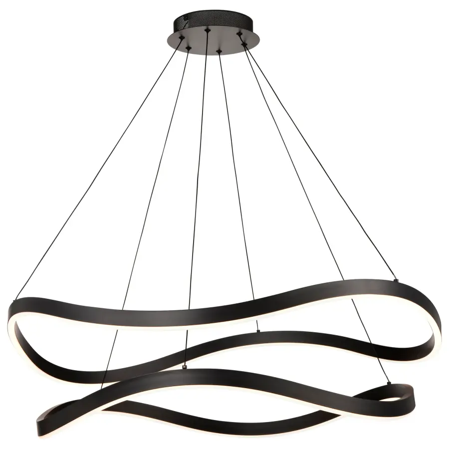Sylas 36-Inch LED Pendant in Matte Black - Image 7