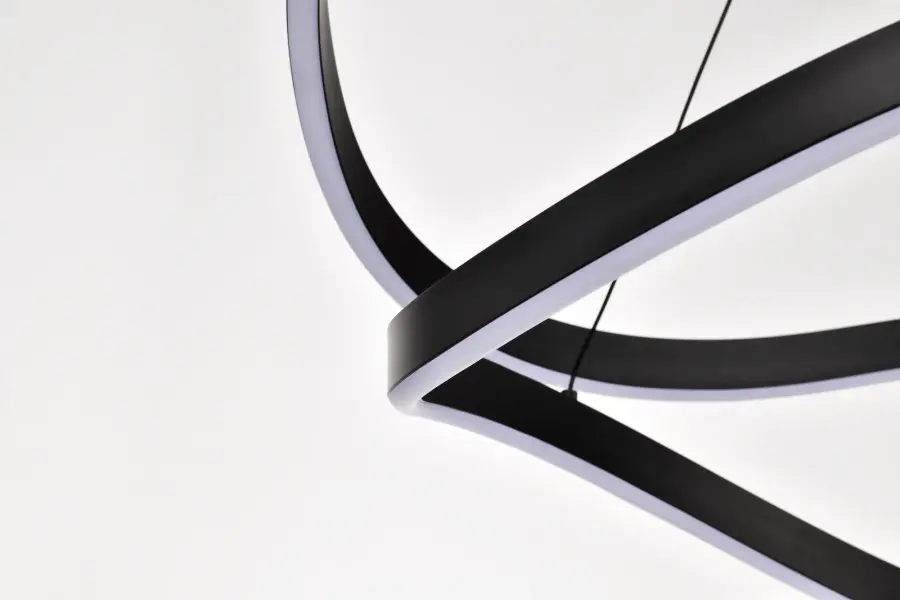 Sylas 36-Inch LED Pendant in Matte Black - Image 10