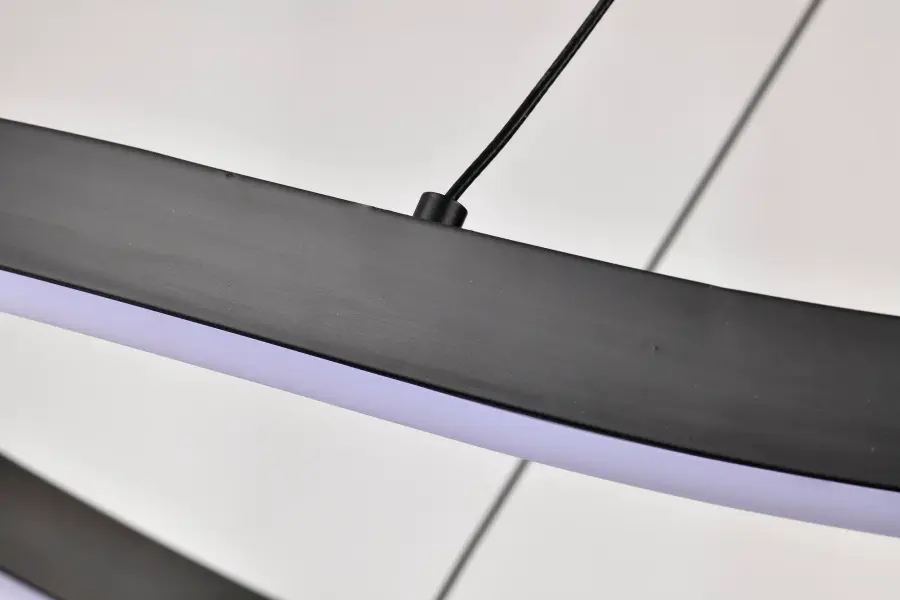 Sylas 48-Inch LED Pendant in Matte Black - Image 11