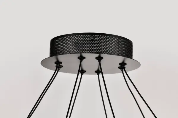 Sylas 48-Inch LED Pendant in Matte Black - Image 8