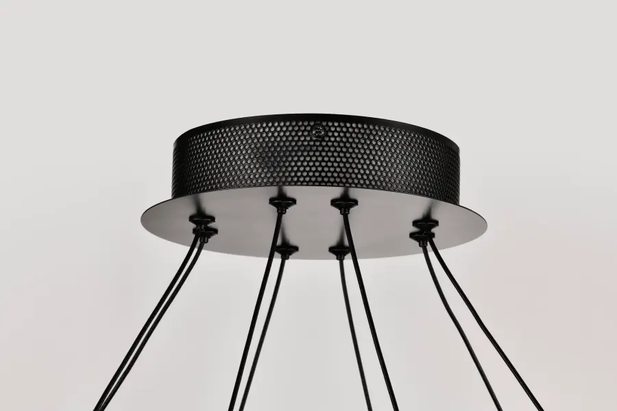 Sylas 48-Inch LED Pendant in Matte Black - Image 8