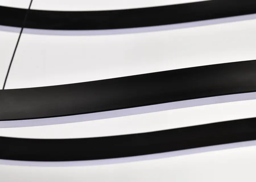 Sylas 48-Inch LED Pendant in Matte Black - Image 9