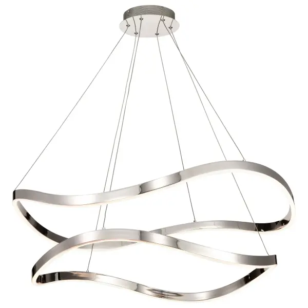 Sylas 36-Inch LED Pendant in Polished Nickel - Image 5