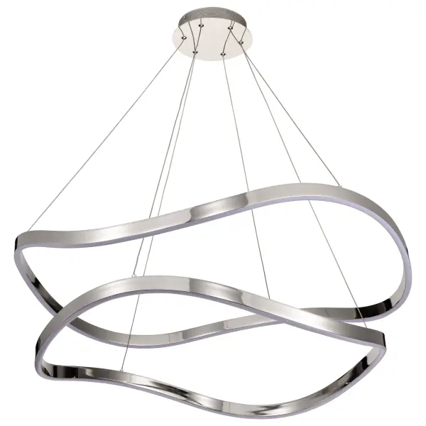 Sylas 36-Inch LED Pendant in Polished Nickel - Image 6