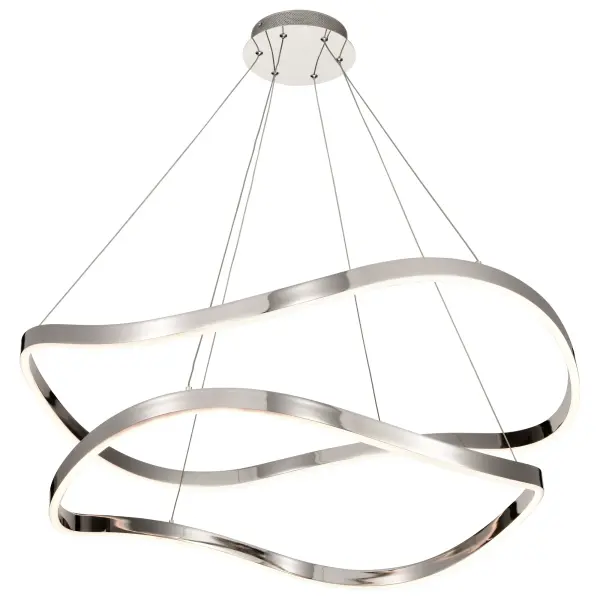 Sylas 36-Inch LED Pendant in Polished Nickel - Image 7