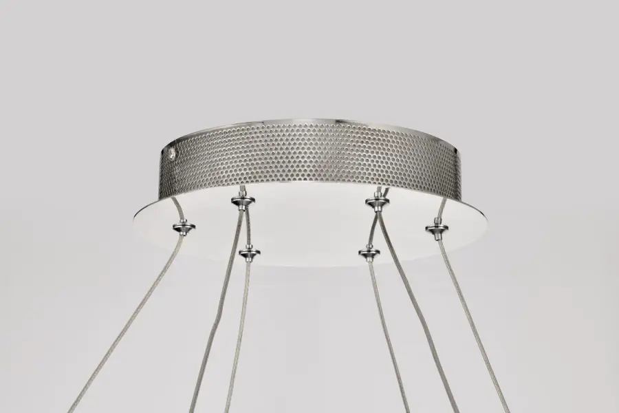 Sylas 36-Inch LED Pendant in Polished Nickel - Image 9