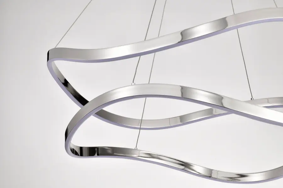Sylas 48-Inch LED Pendant in Polished Nickel - Image 13