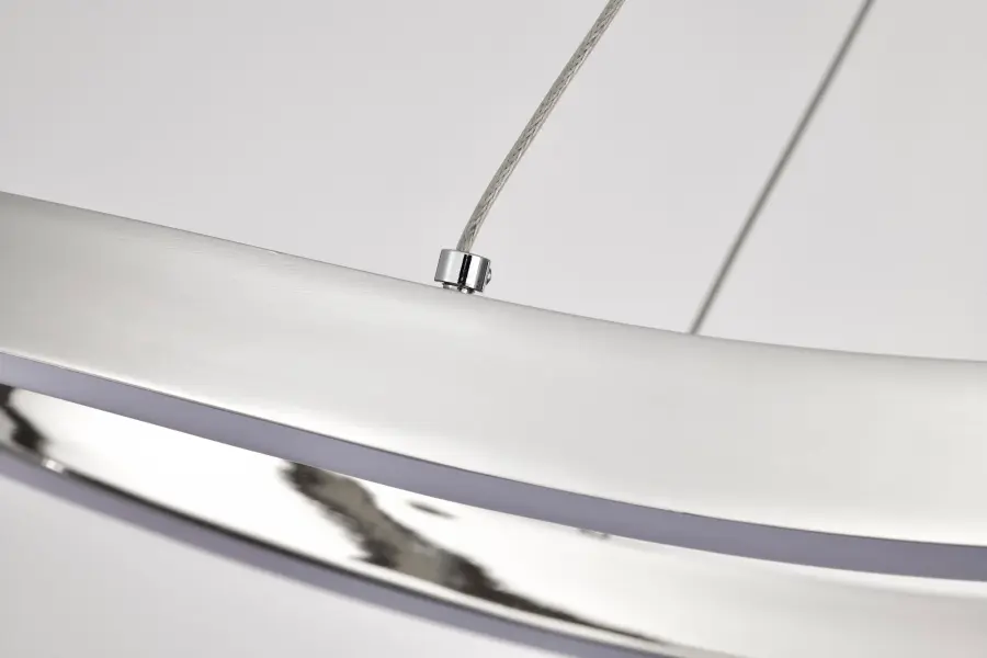 Sylas 48-Inch LED Pendant in Polished Nickel - Image 8
