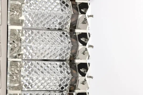 Nova LED Mini Pendant in Polished Nickel with K9 Crystal - Image 11