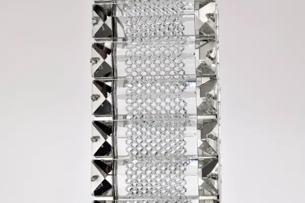 Nova LED Mini Pendant in Polished Nickel with K9 Crystal - Image 9