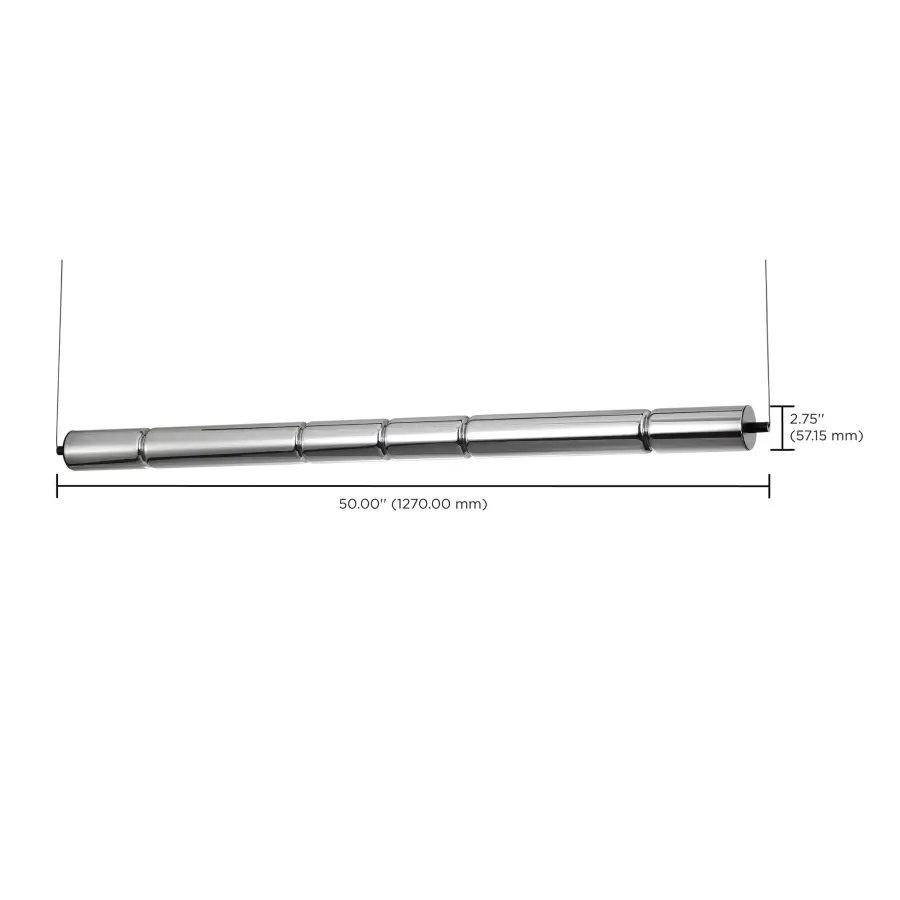 Evander LED 48" Island Pendant in Matte Black with Smoked Glass - Image 13