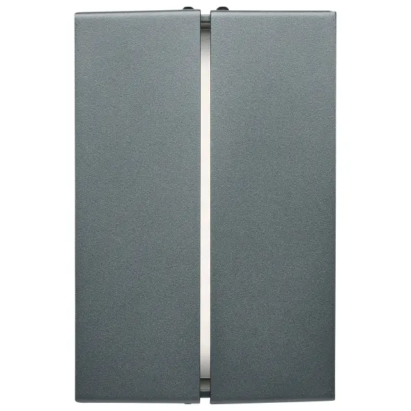 Peak LED Wall Sconce - Matte Gray - Image 9