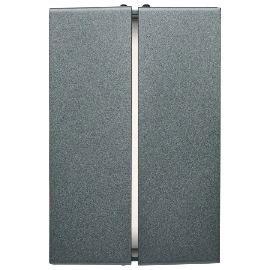 Peak LED Wall Sconce - Matte Gray - Image 9
