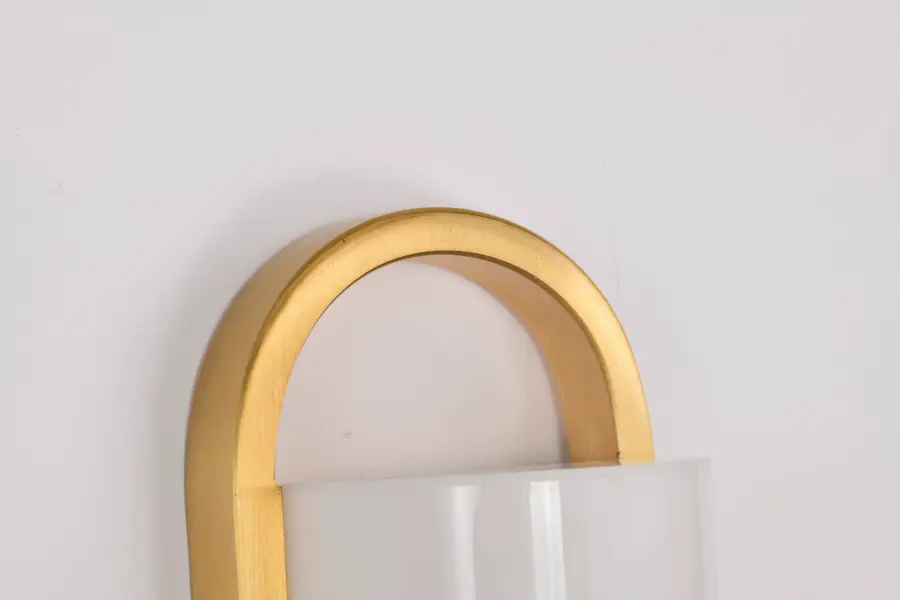 Velano 16" LED Vanity Light in Brushed Brass - Image 13