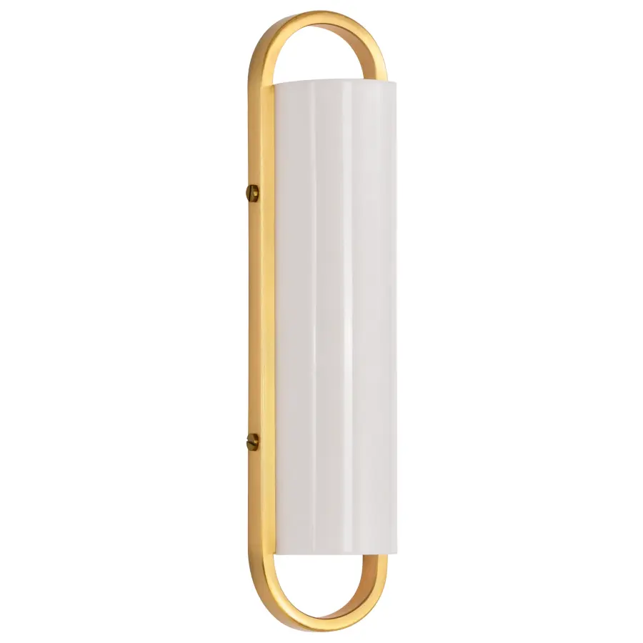 Velano 16" LED Vanity Light in Brushed Brass - Image 3