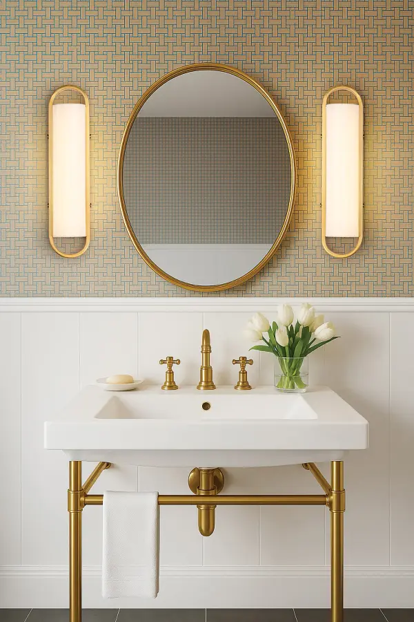 Velano 16" LED Vanity Light in Brushed Brass - Image 21
