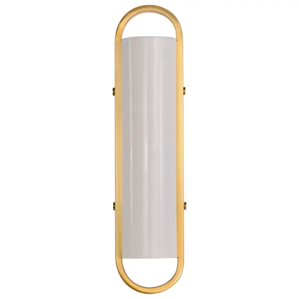 Velano 16" LED Vanity Light in Brushed Brass - Image 5
