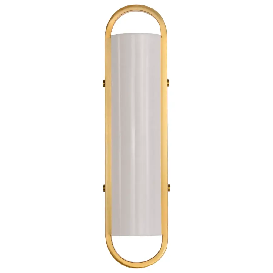 Velano 16" LED Vanity Light in Brushed Brass - Image 5