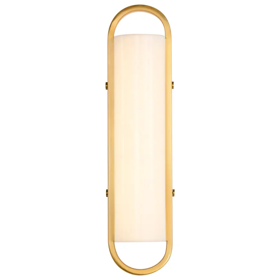 Velano 16" LED Vanity Light in Brushed Brass - Image 6