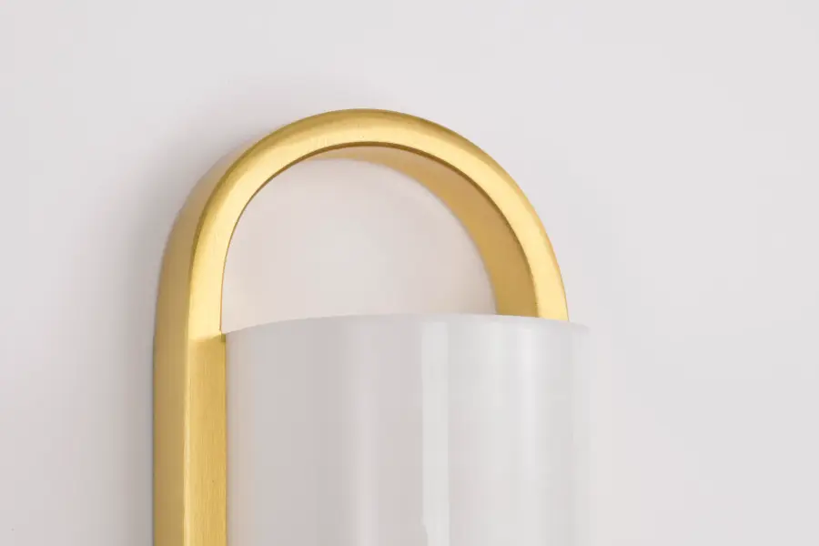 Velano 24-Inch LED Vanity Light in Brushed Brass - Image 14