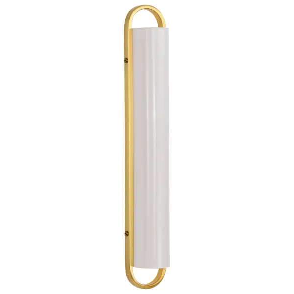 Velano 24-Inch LED Vanity Light in Brushed Brass - Image 3