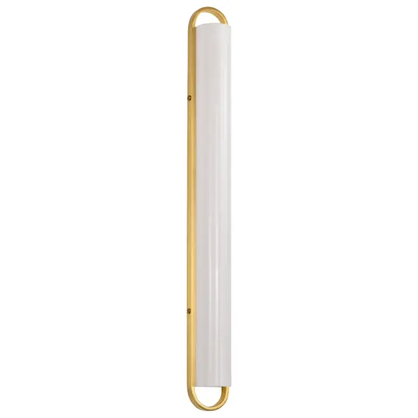 Velano 36-Inch LED Vanity Light in Brushed Brass - Image 1