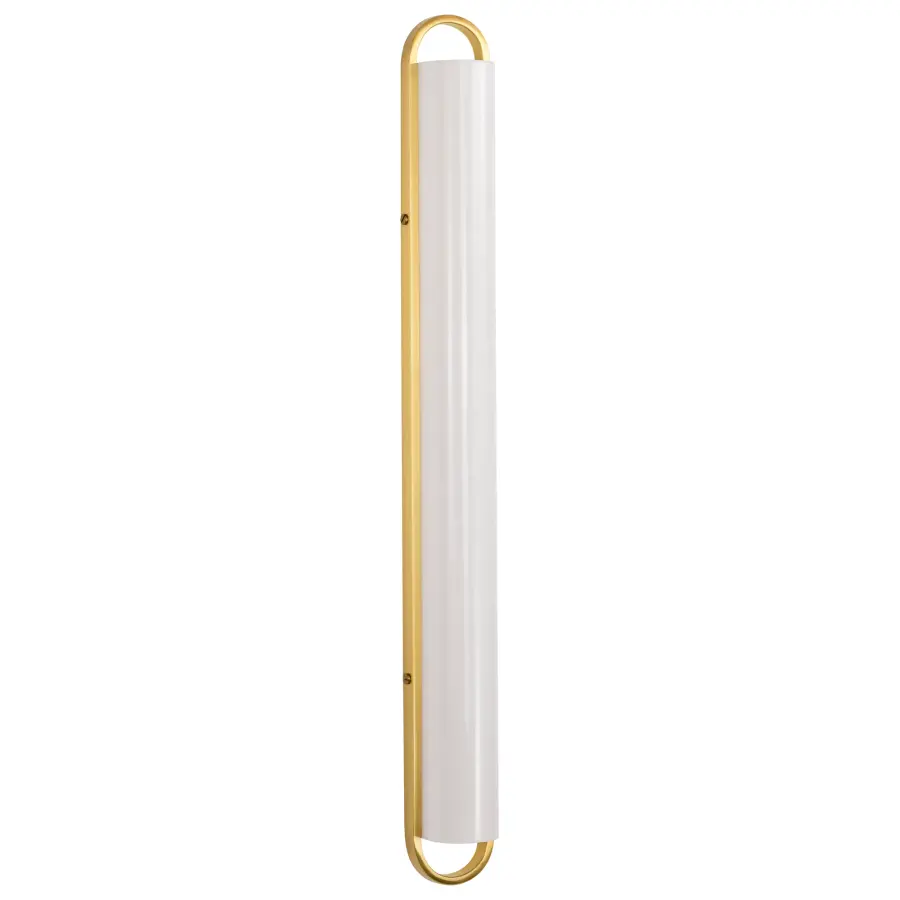 Velano 36-Inch LED Vanity Light in Brushed Brass - Image 3