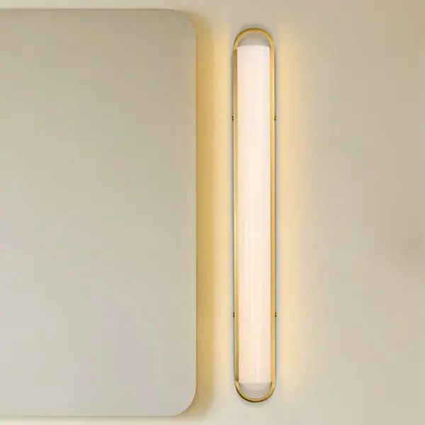 Velano 36-Inch LED Vanity Light in Brushed Brass - Image 22