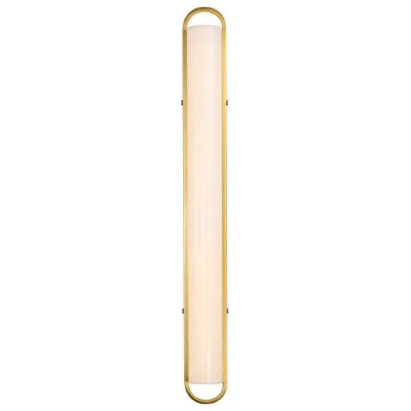 Velano 36-Inch LED Vanity Light in Brushed Brass - Image 6