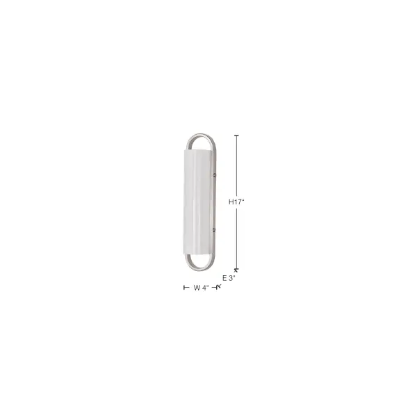 Velano 16" LED Vanity Light in Brushed Nickel - Image 16