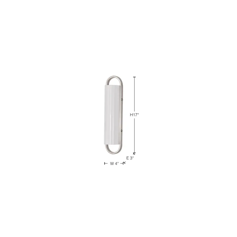 Velano 16" LED Vanity Light in Brushed Nickel - Image 16