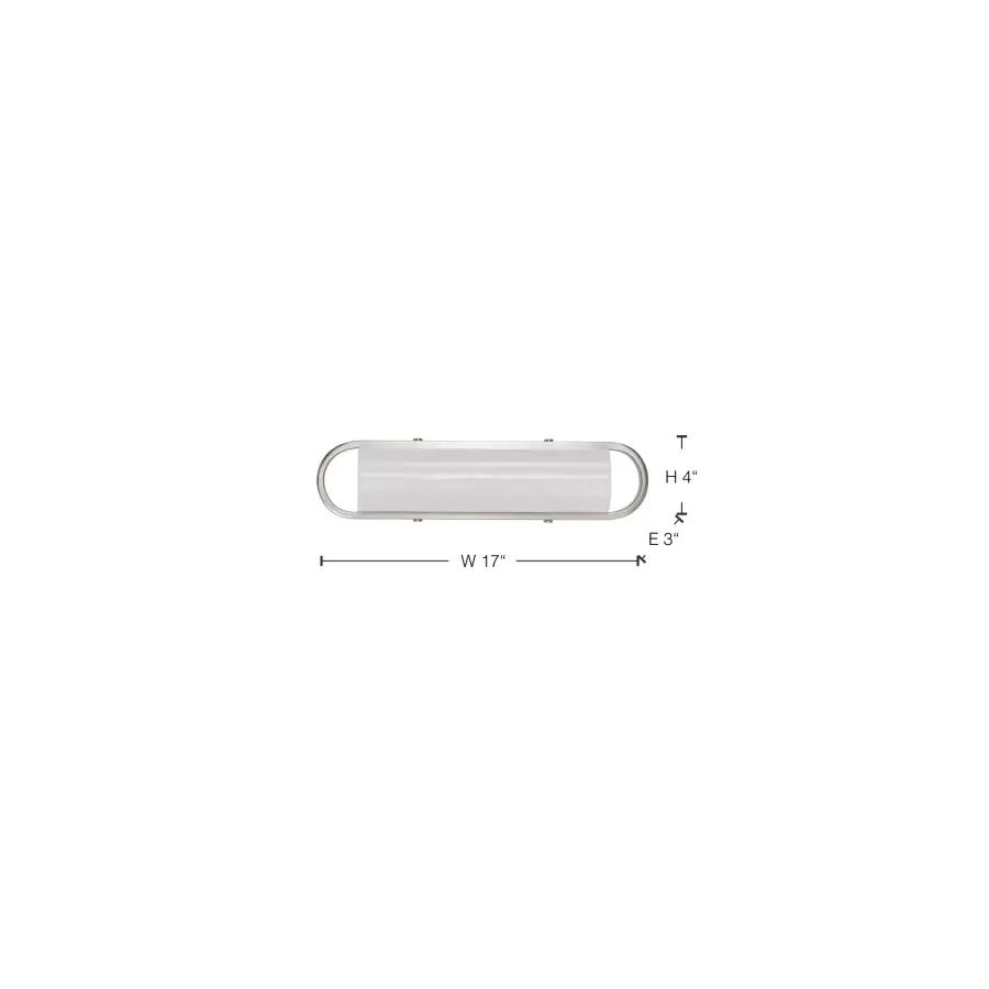 Velano 16" LED Vanity Light in Brushed Nickel - Image 17