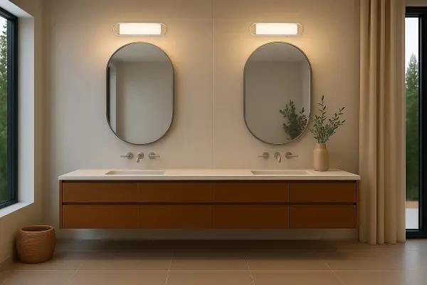 Velano 16" LED Vanity Light in Brushed Nickel - Image 18