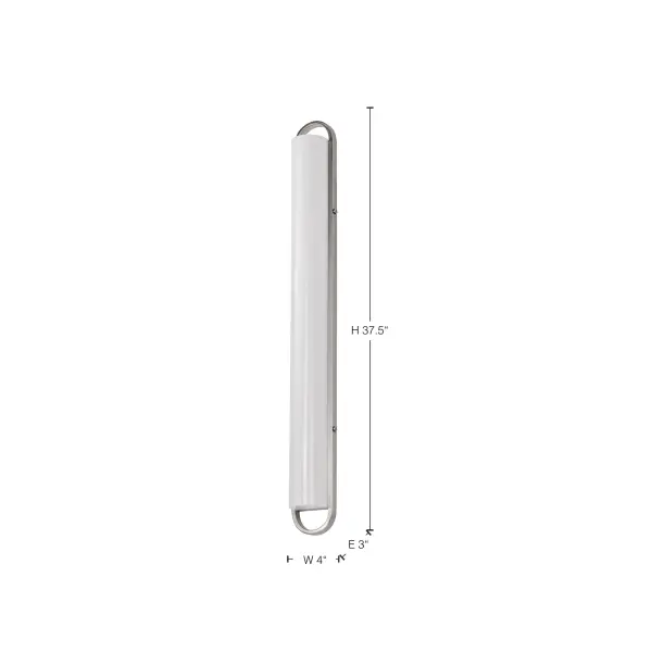 Velano 36-Inch LED Vanity Light in Brushed Nickel - Image 20