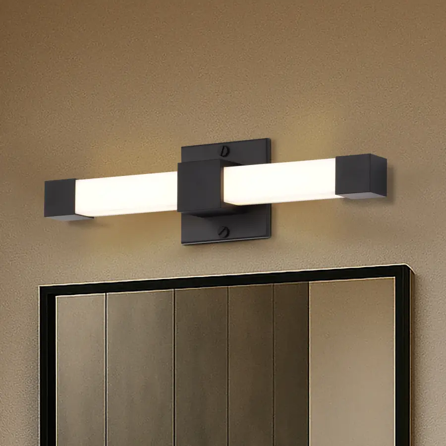 Brightwyn 16" LED Vanity Light - Matte Black - Image 17