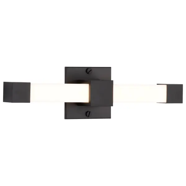 Brightwyn 16" LED Vanity Light - Matte Black - Image 4