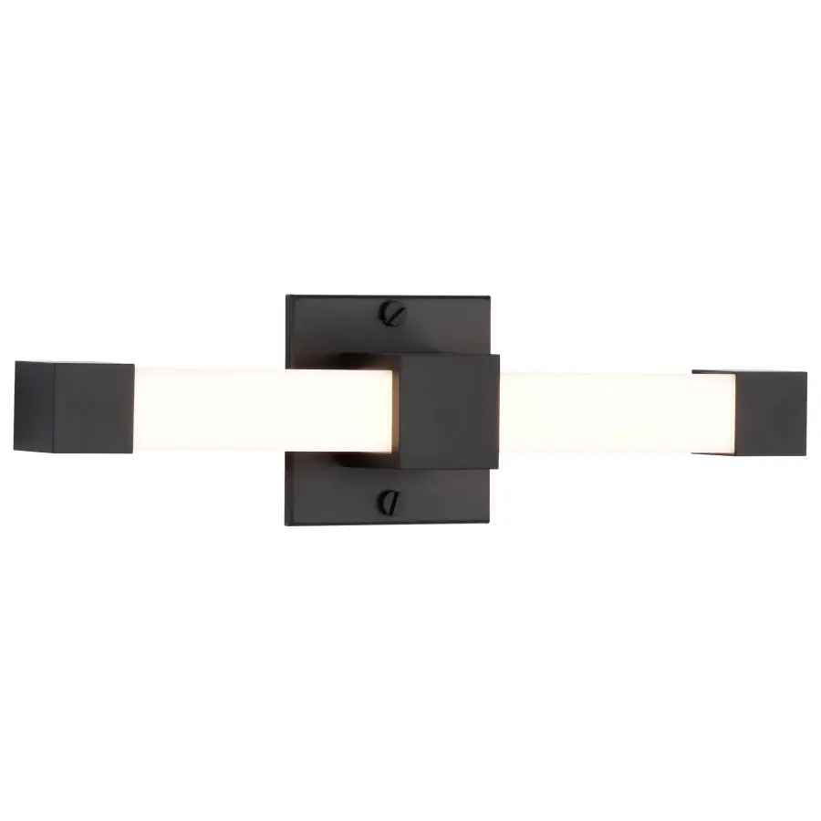 Brightwyn 16" LED Vanity Light - Matte Black - Image 4