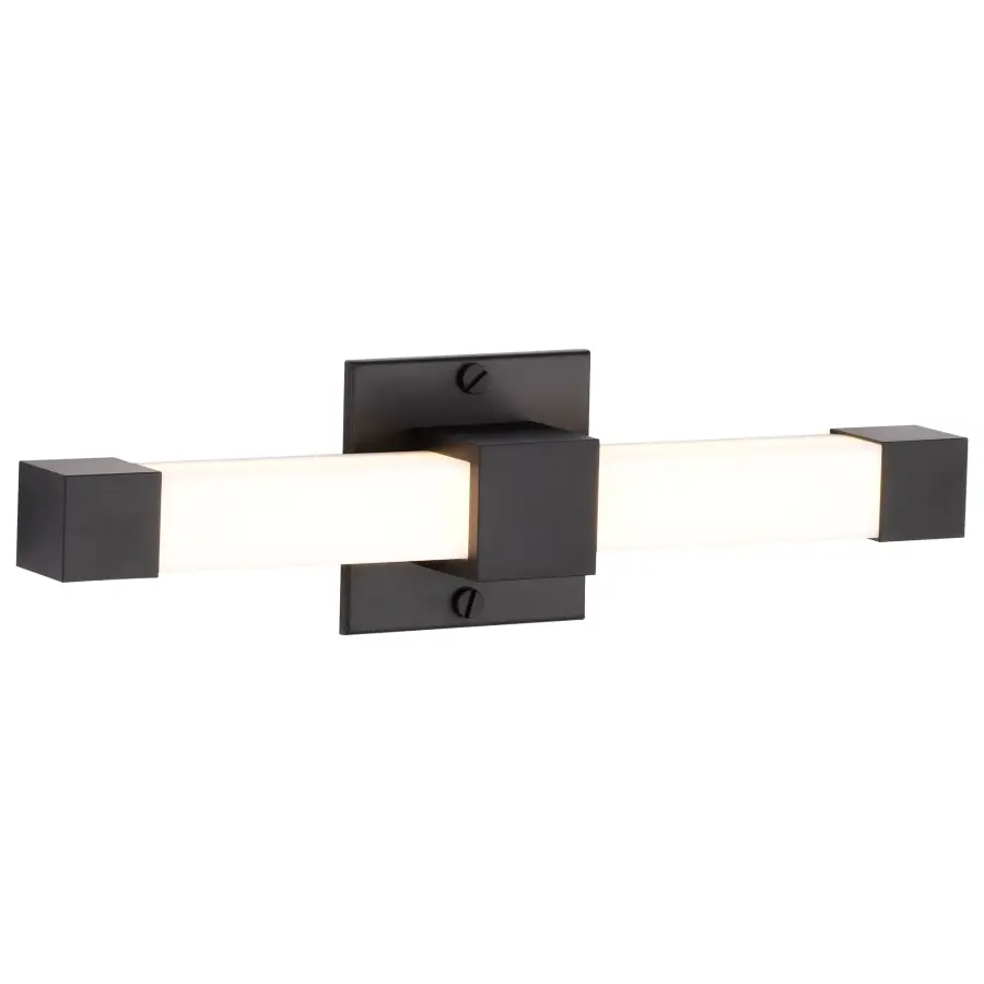 Brightwyn 16" LED Vanity Light - Matte Black - Image 6