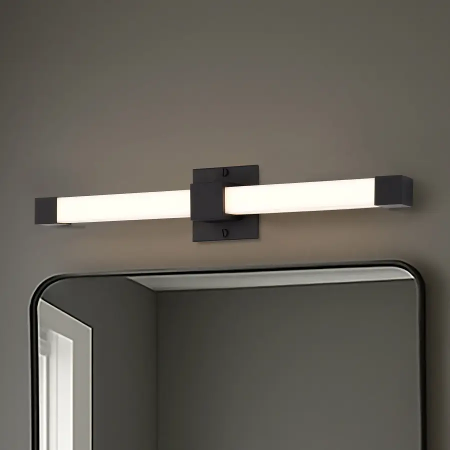 Brightwyn 24" LED Vanity Light - Matte Black - Image 20