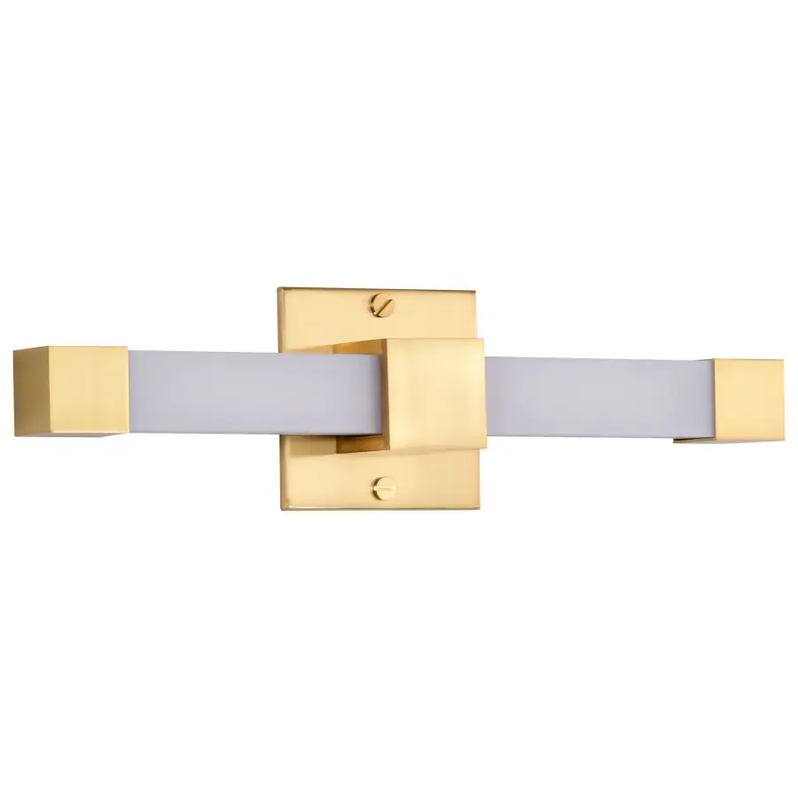 Brightwyn 16" LED Vanity Light in Brushed Brass - Image 3