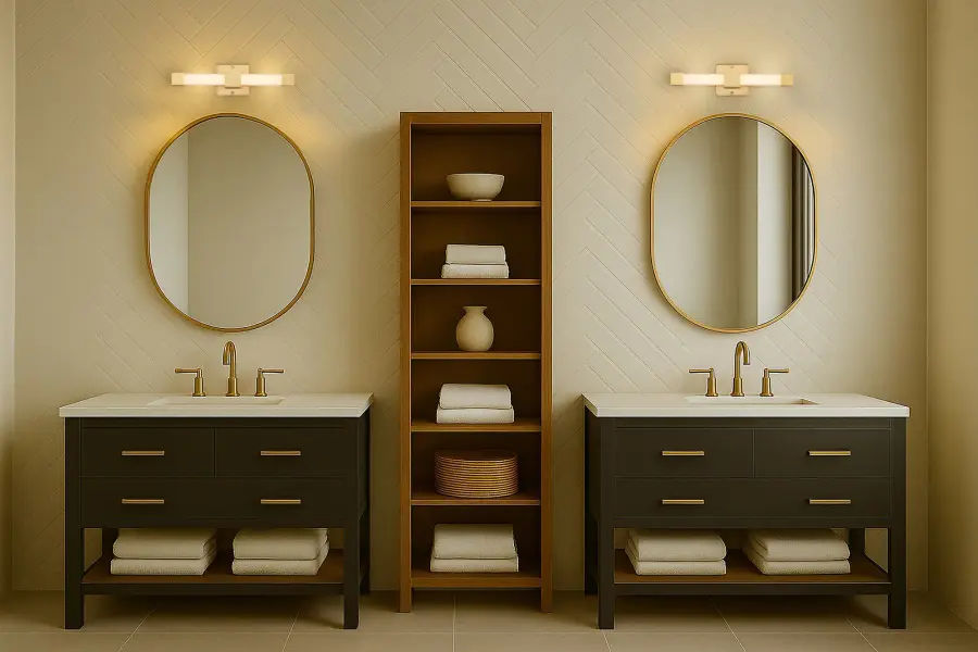 Brightwyn 16" LED Vanity Light in Brushed Brass - Image 23