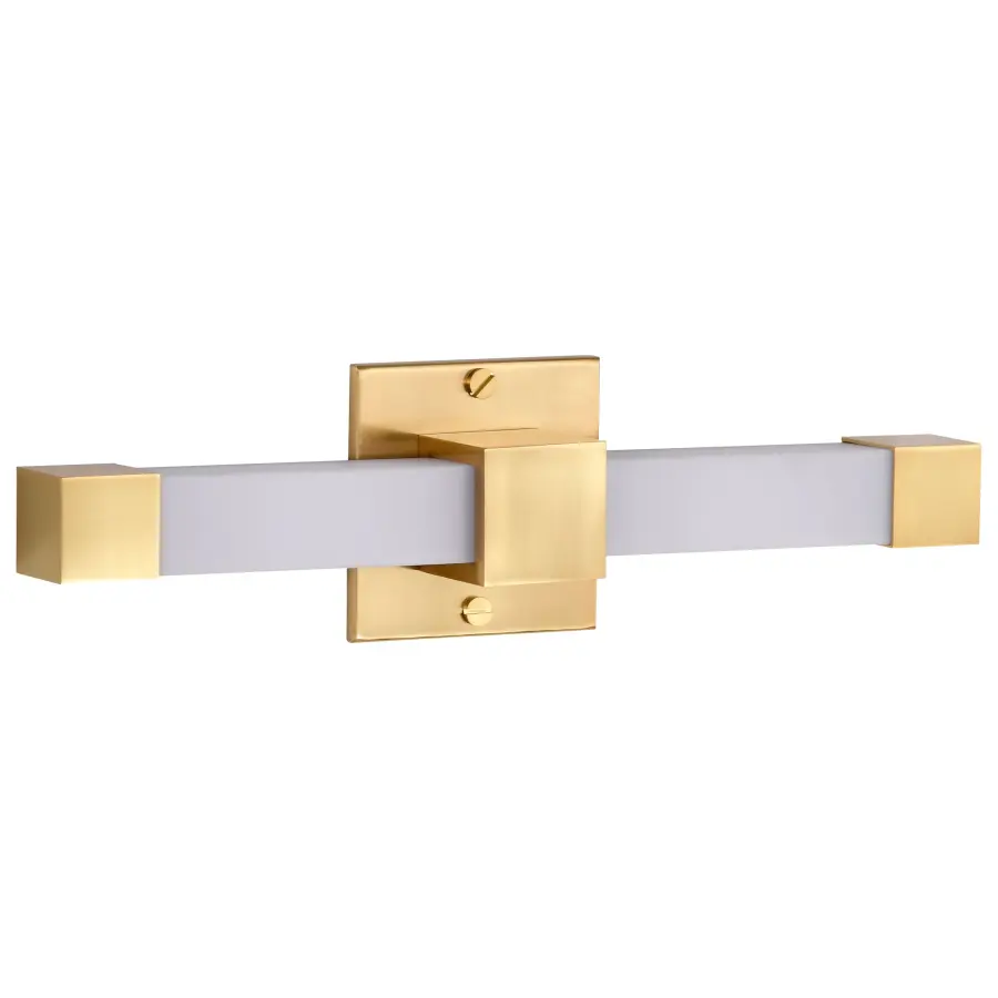 Brightwyn 16" LED Vanity Light in Brushed Brass - Image 5