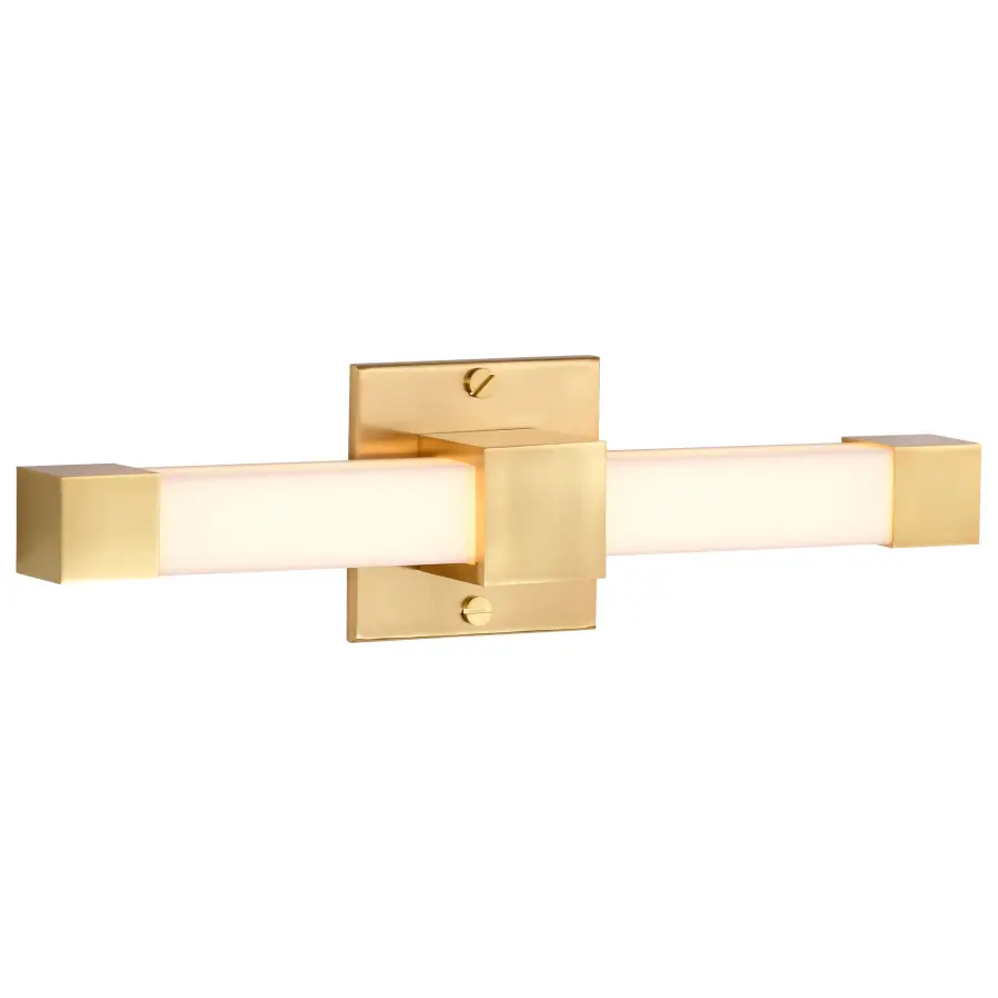 Brightwyn 16" LED Vanity Light in Brushed Brass - Image 6