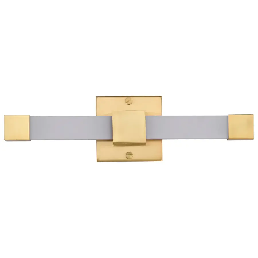 Brightwyn 16" LED Vanity Light in Brushed Brass - Image 7