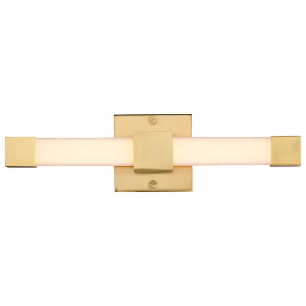 Brightwyn 16" LED Vanity Light in Brushed Brass - Image 8