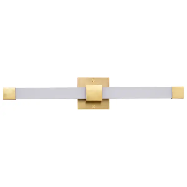 Brightwyn 24-Inch LED Vanity Light in Brushed Brass - Image 7