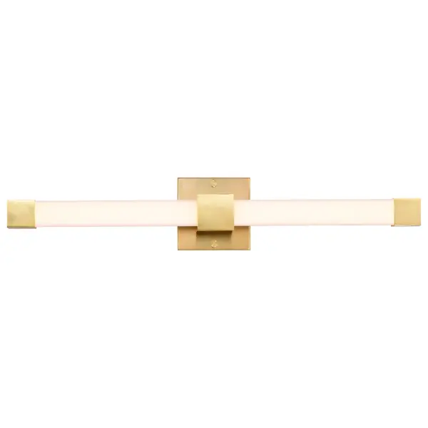 Brightwyn 24-Inch LED Vanity Light in Brushed Brass - Image 8