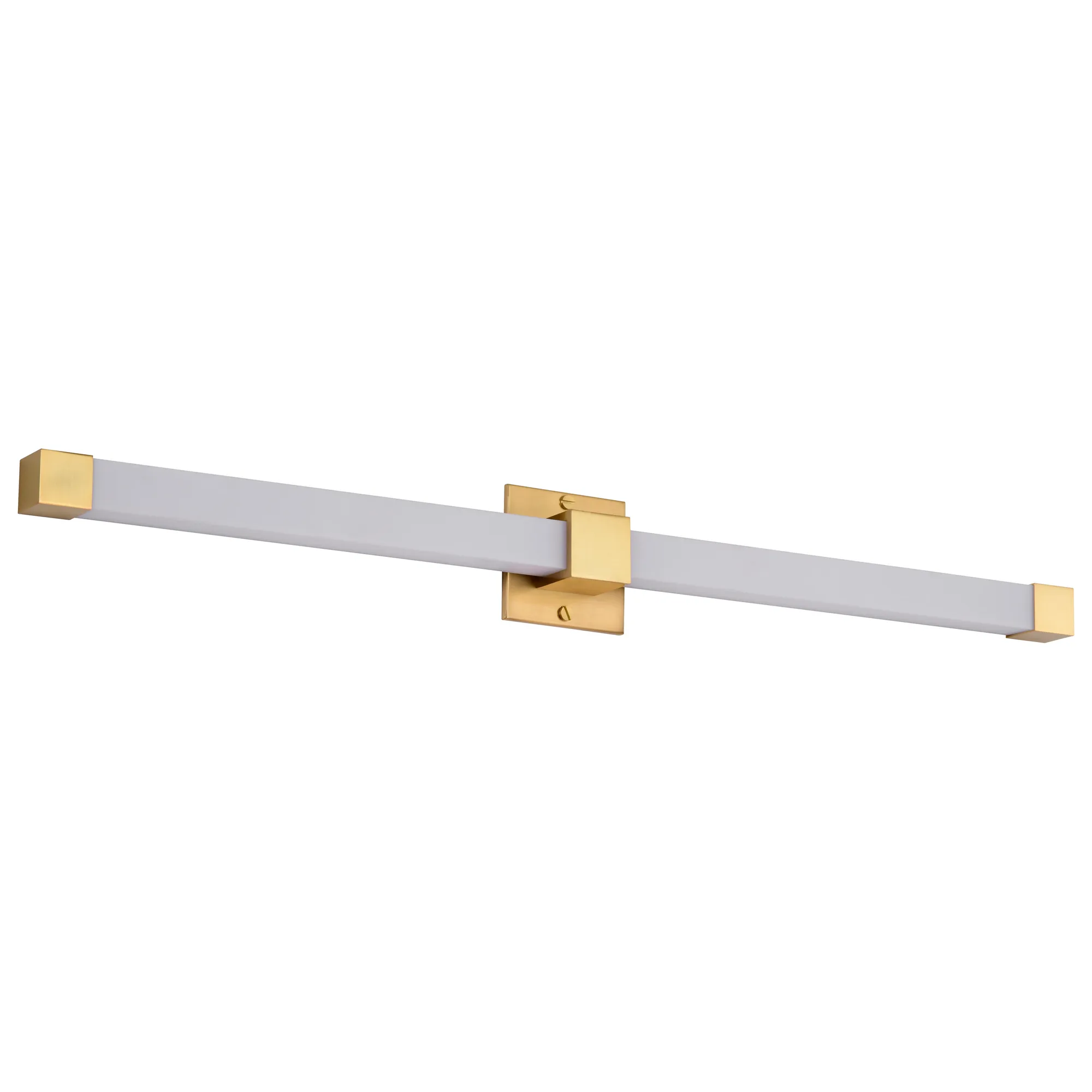 Brightwyn 35-Inch LED Vanity Light in Brushed Brass